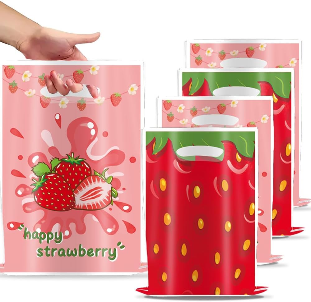 Egami 30 Packs Strawberry Themed Party Bags