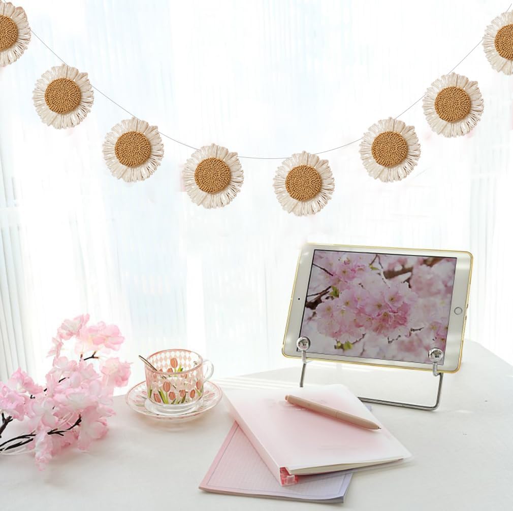 Daisy Hanging Garland 2 String 52ft Boho Decor