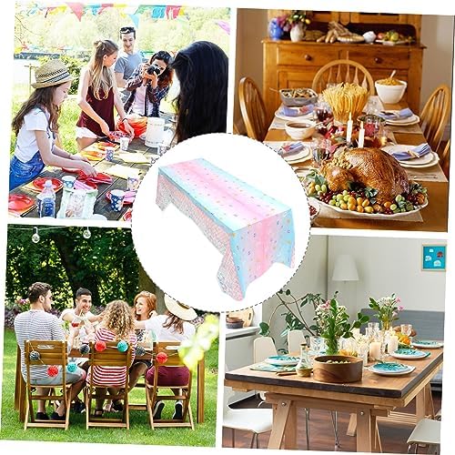 MAGICLULU Mermaid Tablecloth for Birthday Parties