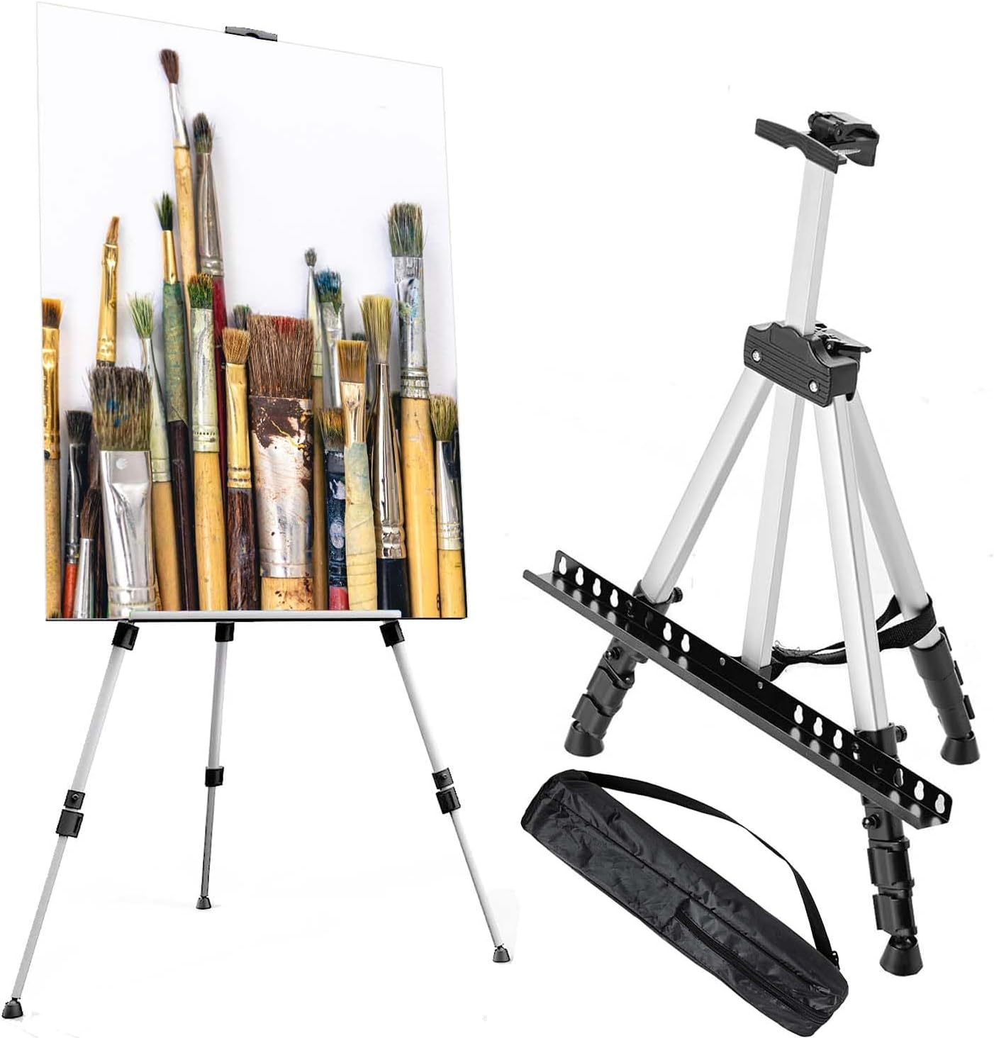 Adjustable Metal Easel Stand for Painting and Art