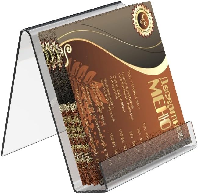 FixtureDisplays 1PK Table Top Easel with 2-inch Pocket
