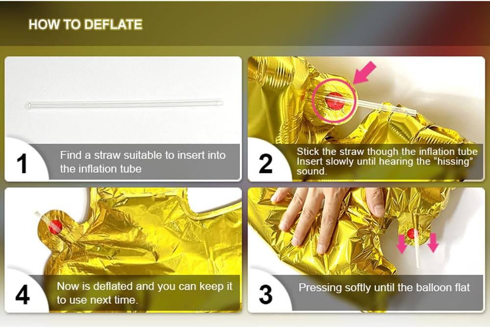 2pcs Lot 10 Inch Heart Star Foil Balloons