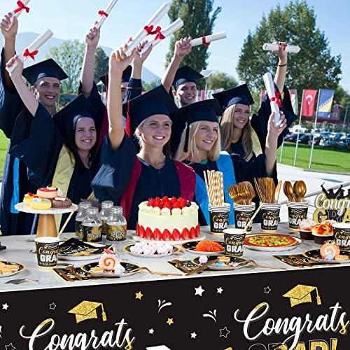 Tatuo 277 Pcs Graduation Party Supplies Kit 2025