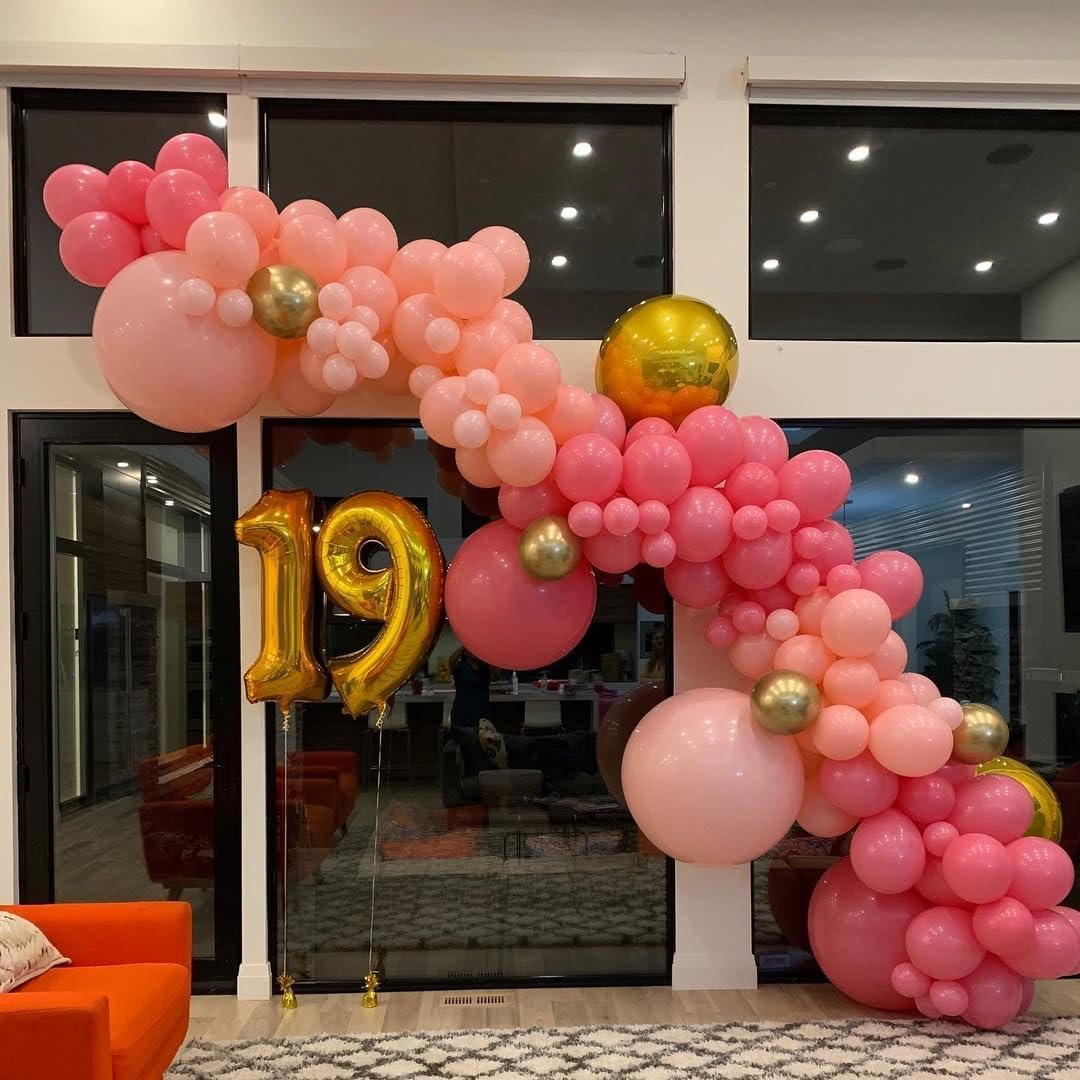 172 Pcs Pink Balloon Arch Kit for Party Decorations