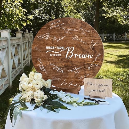 La Boda Personalized Wooden Wedding Sign 8-18 Inches