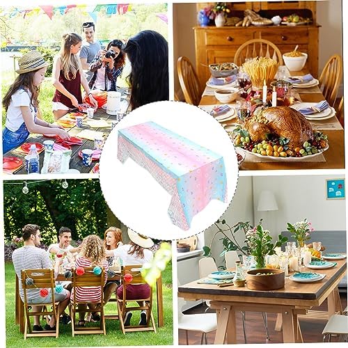 STOBAZA Mermaid Tablecloth for Birthday Parties