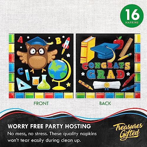 Treasures Gifted Preschool Graduation Decor Set for 16 Guests
