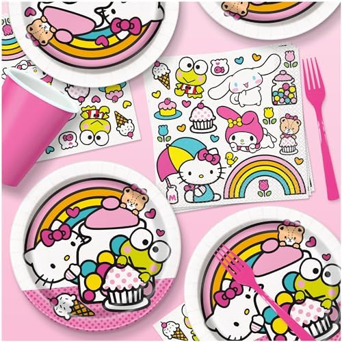 HOME HOOPLA Hello Kitty Party Dessert Set