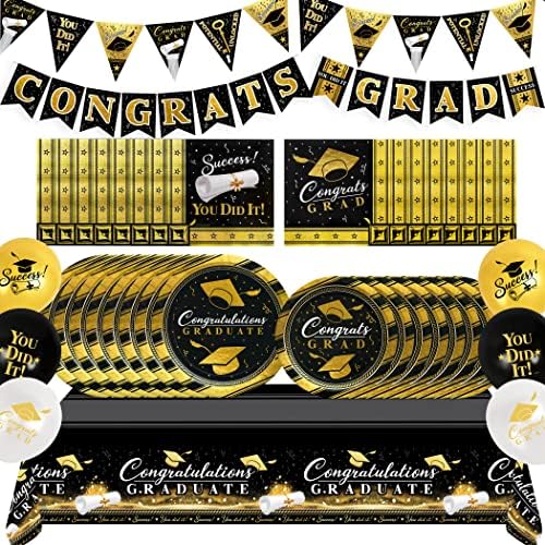 Treasures Gifted 2025 Graduation Decor Set - 24 Serving