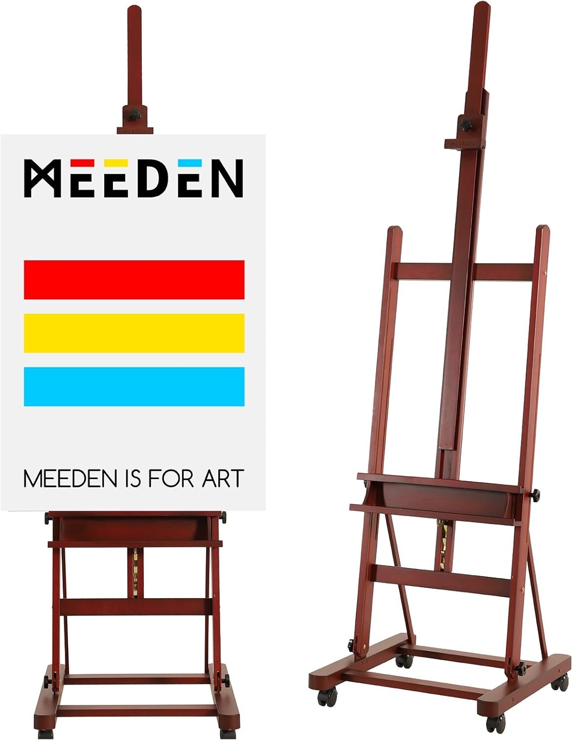 MEEDEN Adjustable H Frame Easel Stand for Art