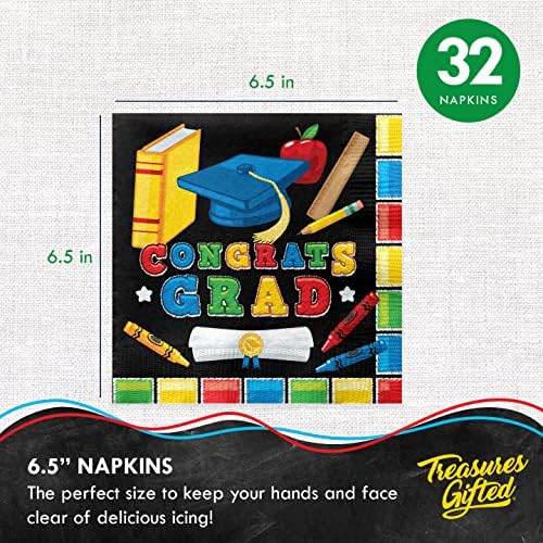 Treasures Gifted Preschool Graduation Decor Set for 24 Guests