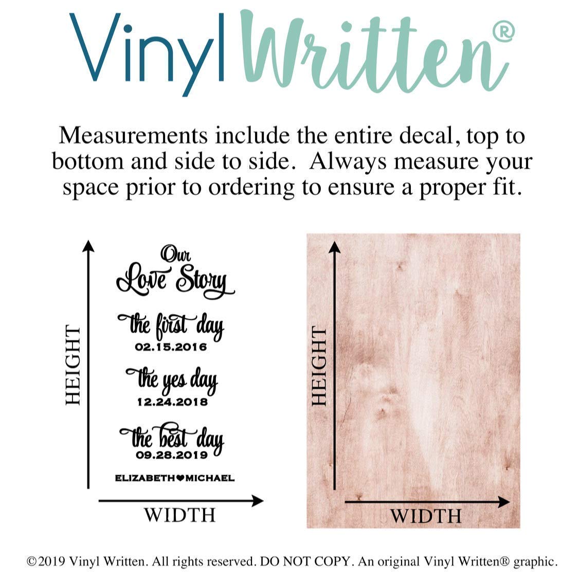 Welcome to Our Unplugged Ceremony Vinyl Decal