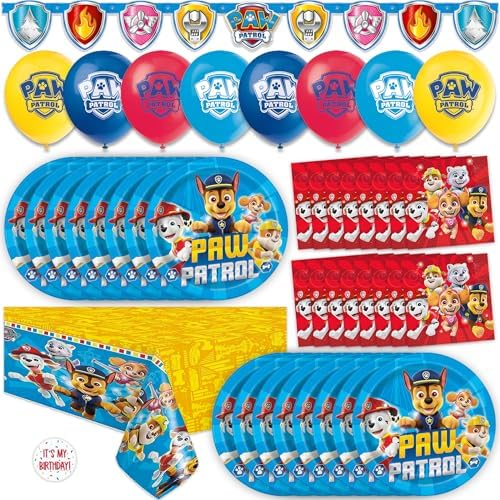 Paw Patrol Birthday Decorations for 16 Guests