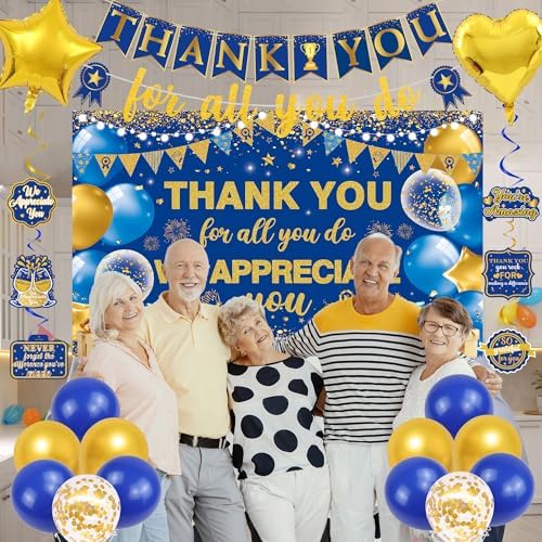 Vlipoeasn We Appreciate You Decorations Set