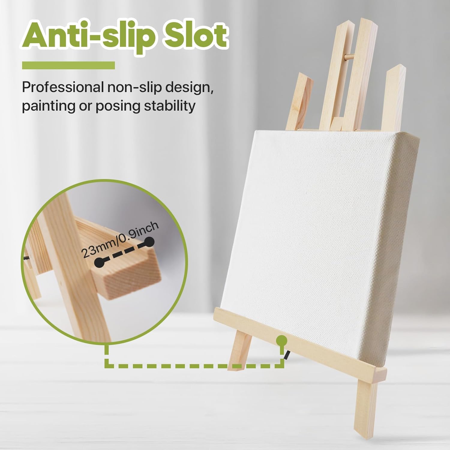 CONDA 3 Pack 16 Inch Tabletop Easel Set