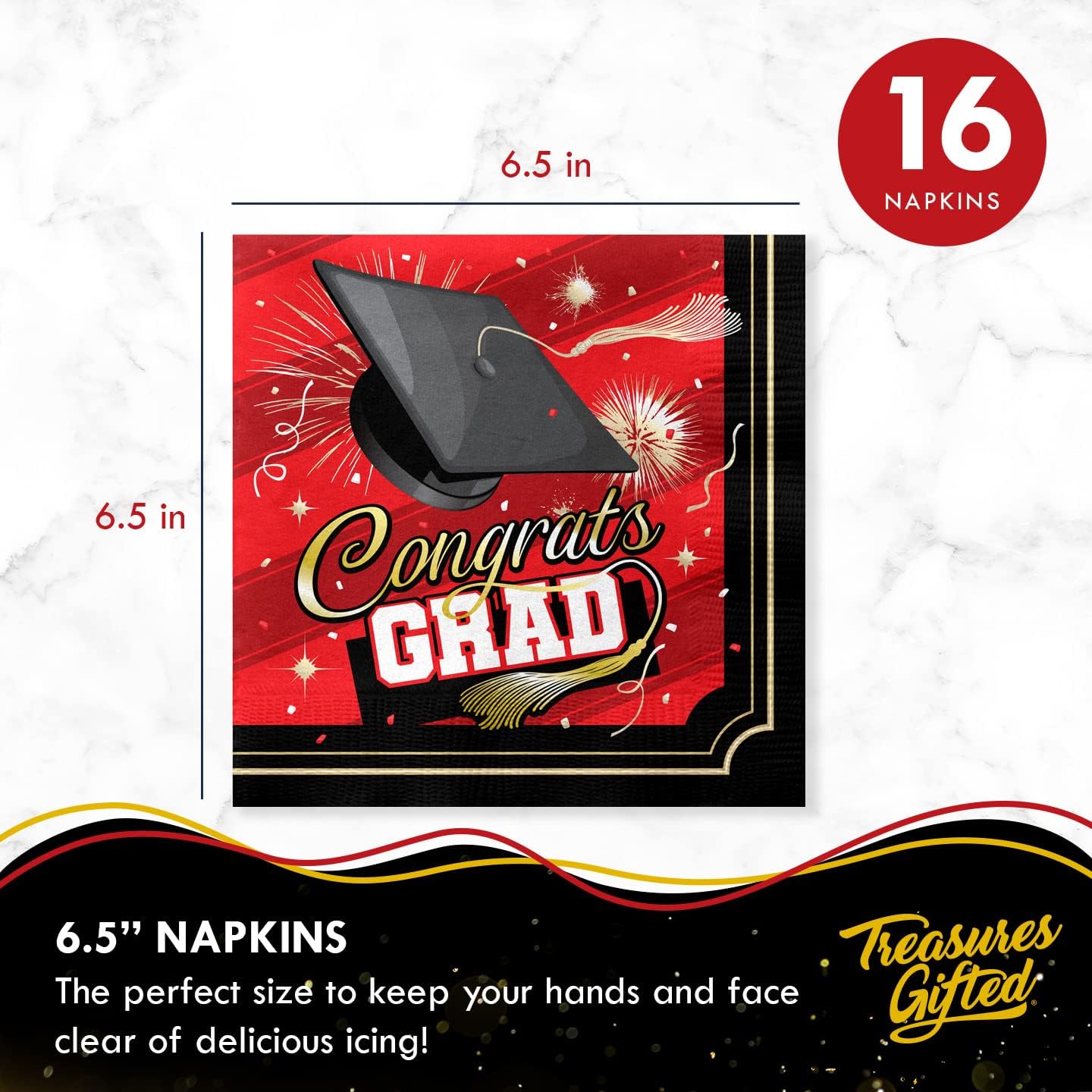 Treasures Gifted Graduation Decorations Set Class of 2025