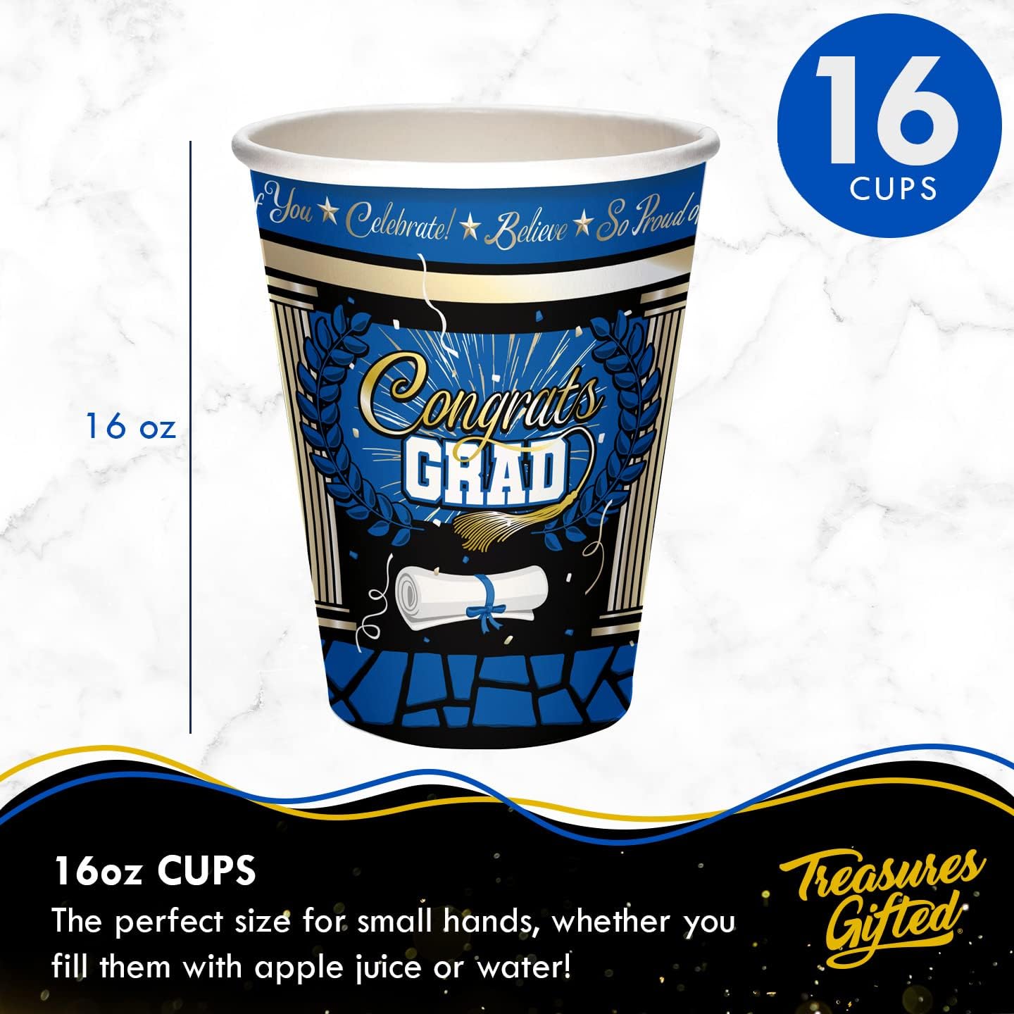 Treasures Gifted 2025 Graduation Decor Set Serves 16