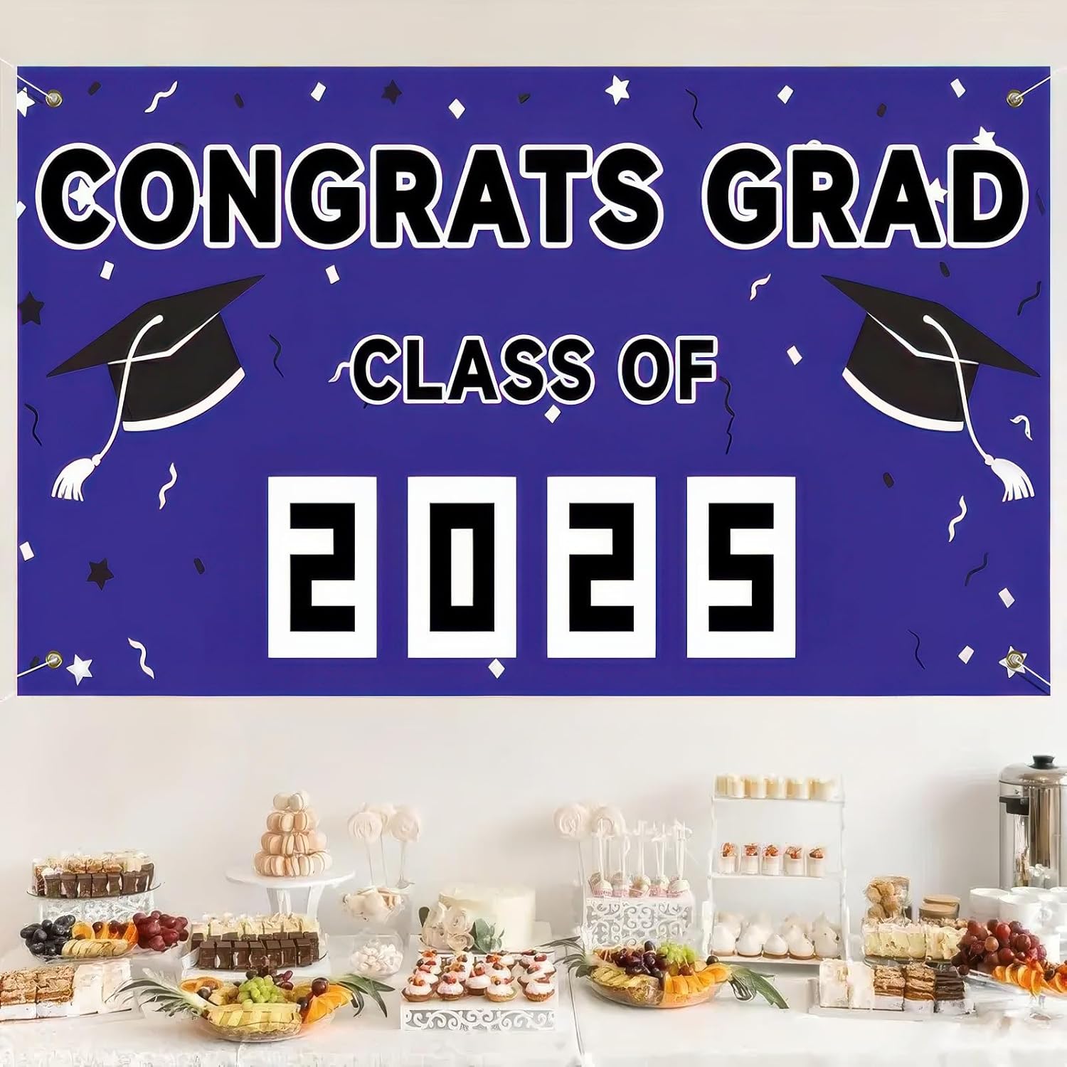 Graduation Banner Outdoor Decor 71x43 Inches