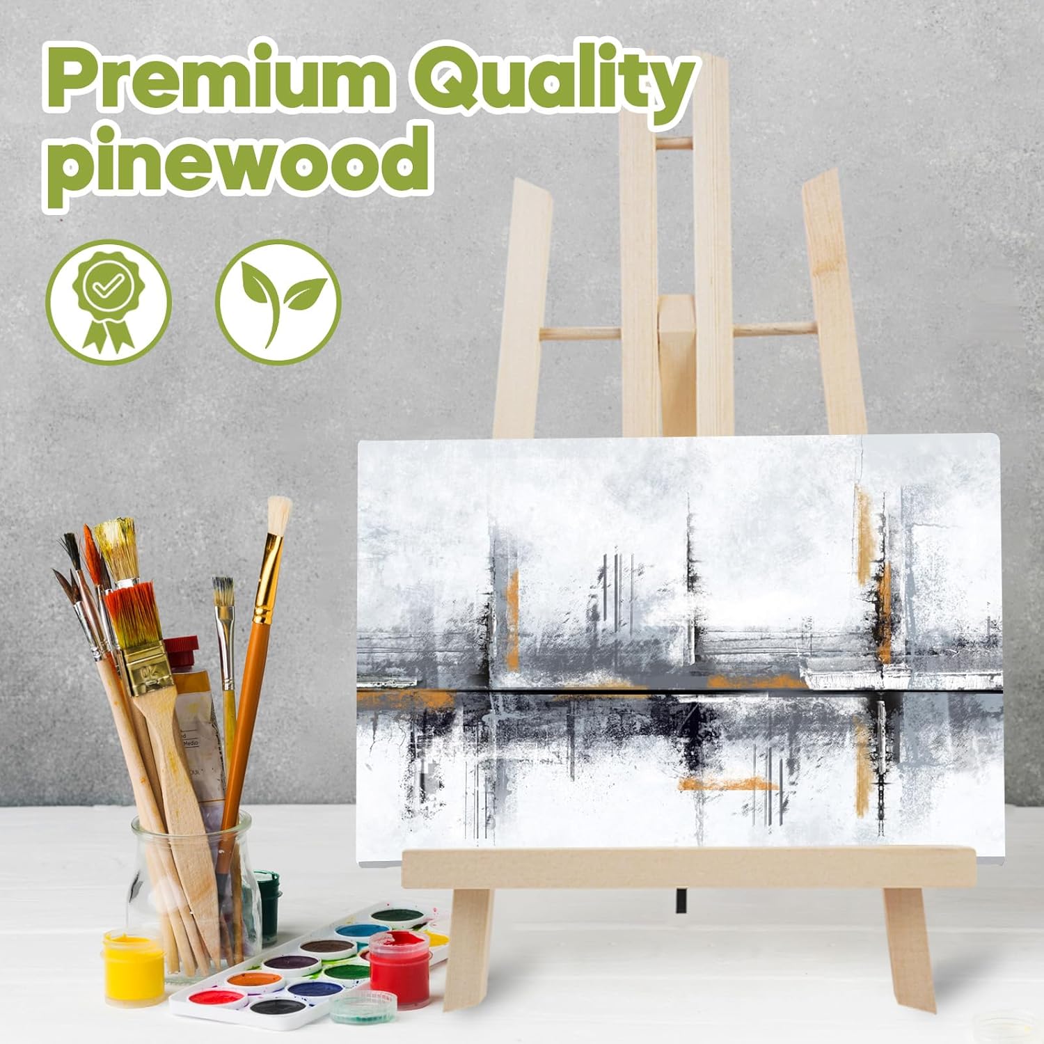 CONDA 3 Pack 16 Inch Tabletop Easel Set