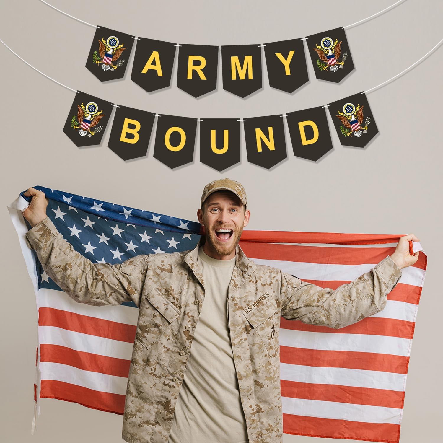 Military Bound Banner for Army Events