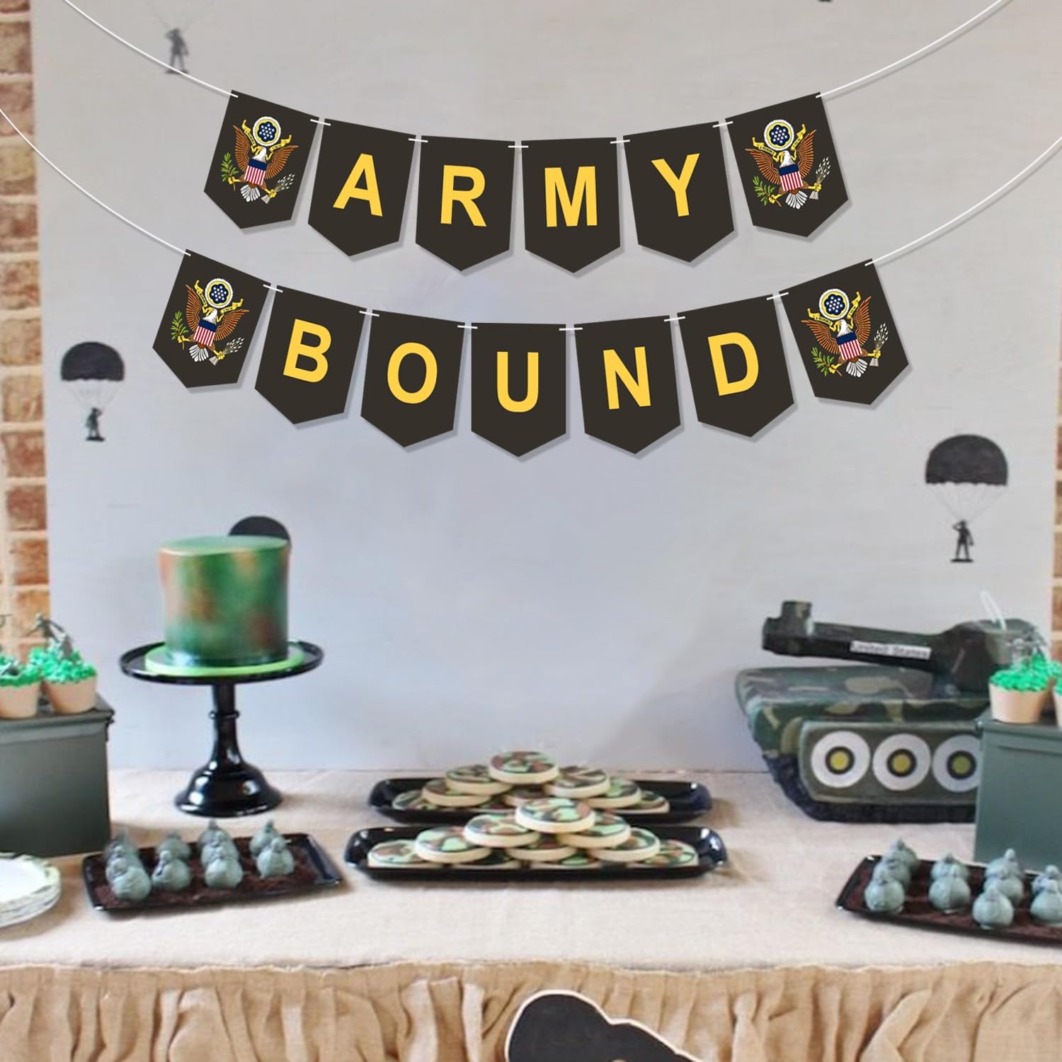 Military Bound Banner for Army Events