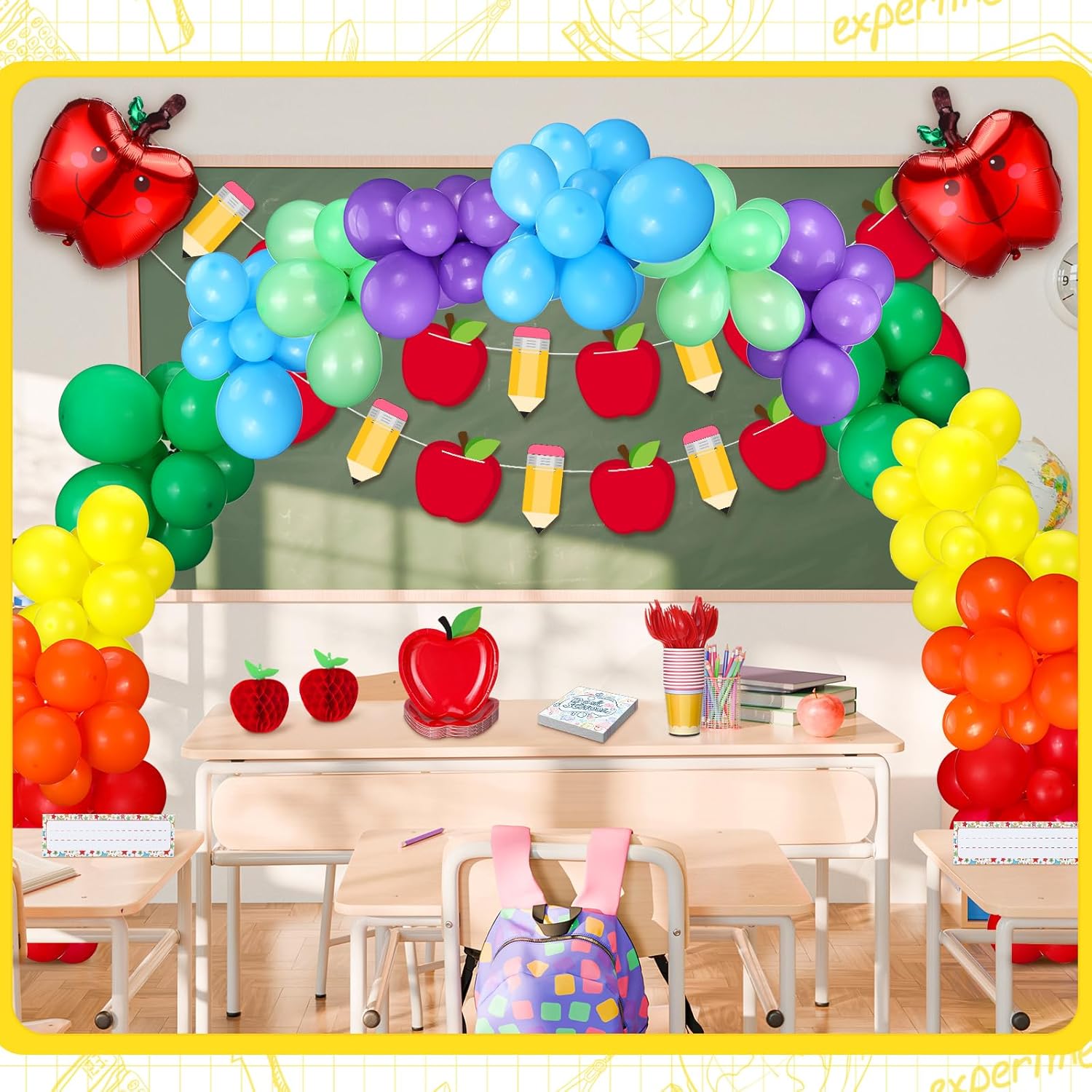 Widecook 198 Pcs Back to School Decor Kit