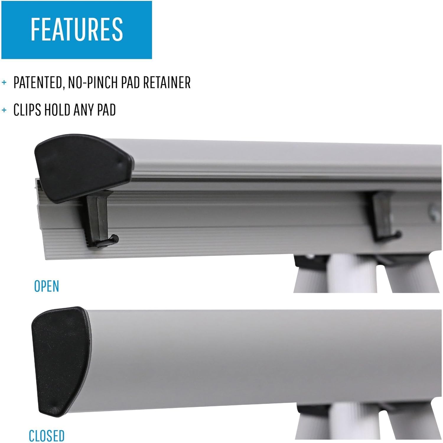 MasterVision 3-Leg Telescoping Display Easel Adjustable Height