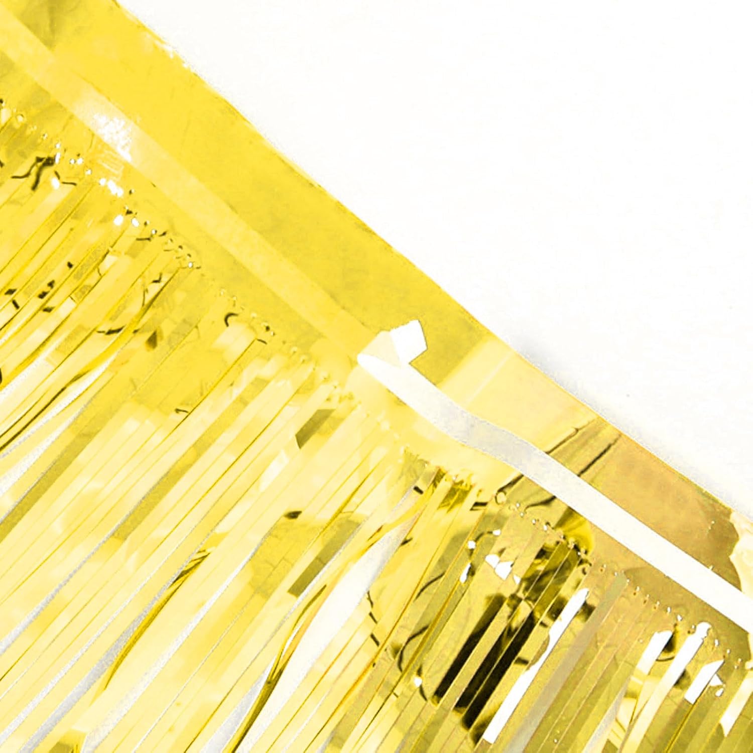 Gold Parade Float Fringe Tinsel Streamers Banners 4 Pack
