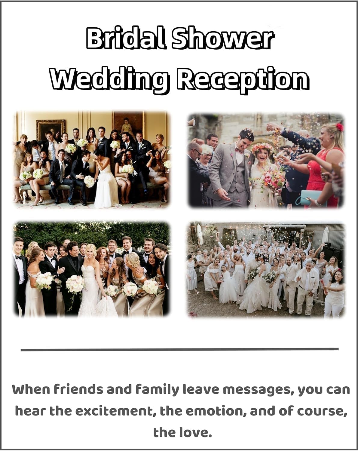 RetroVox Video Audio Guest Book for Weddings and Events 1