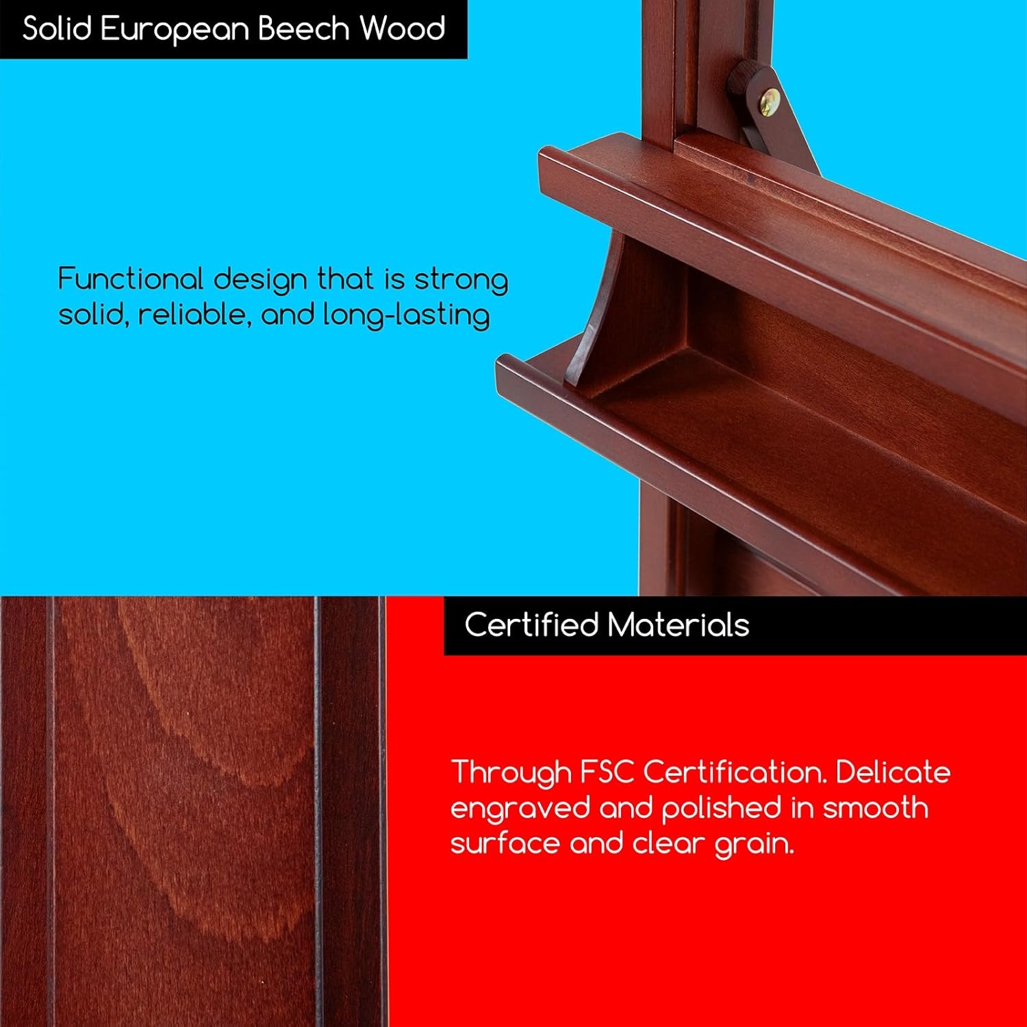 MEEDEN Adjustable H Frame Easel Stand for Art