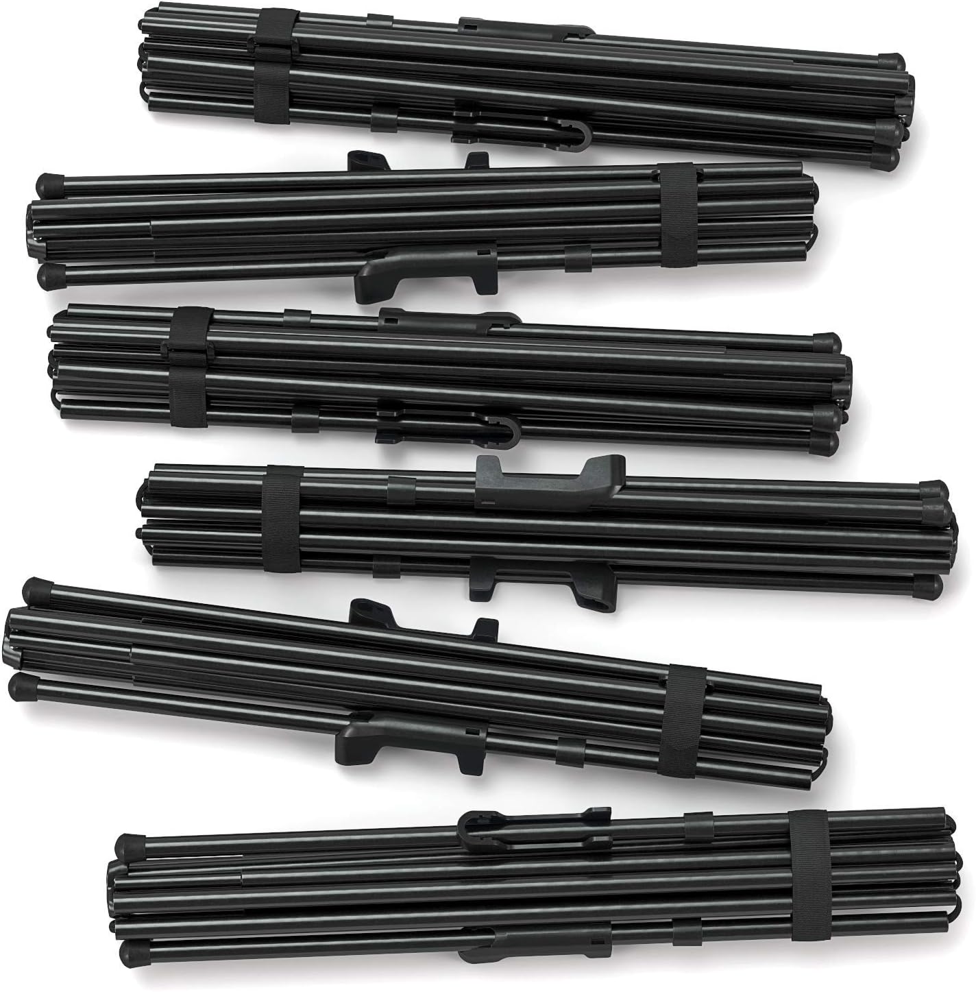 ARTEZA Display Stand Pack of 6 63 Inch Black Portable Easels