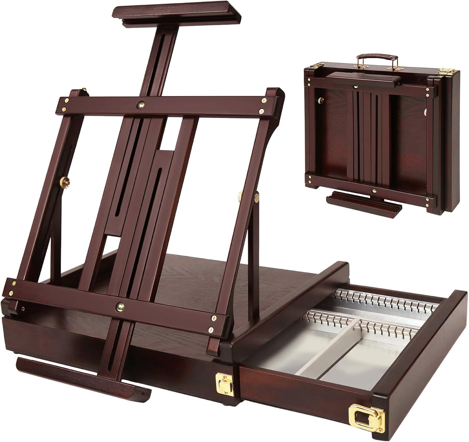 MEEDEN Studio Sketchbox Table Easel with Storage