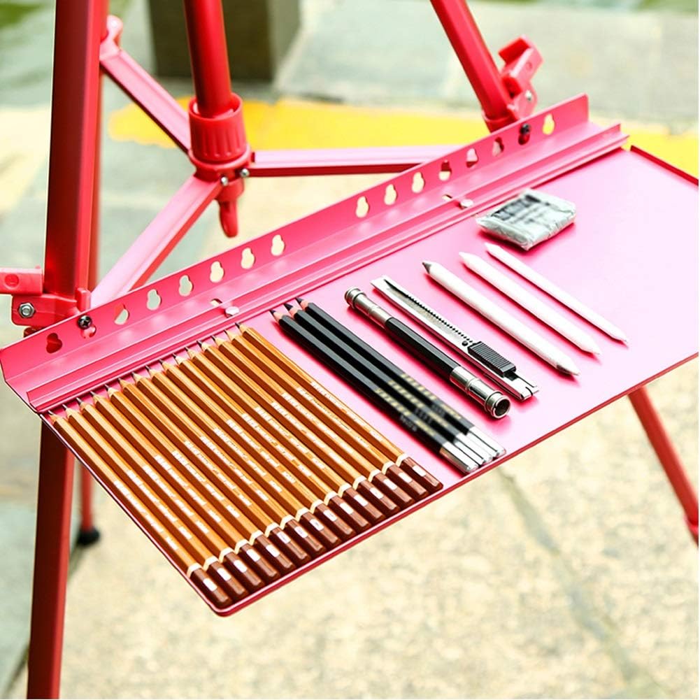 UHRLGHS Pink Display Easel for Art and Wedding Signs