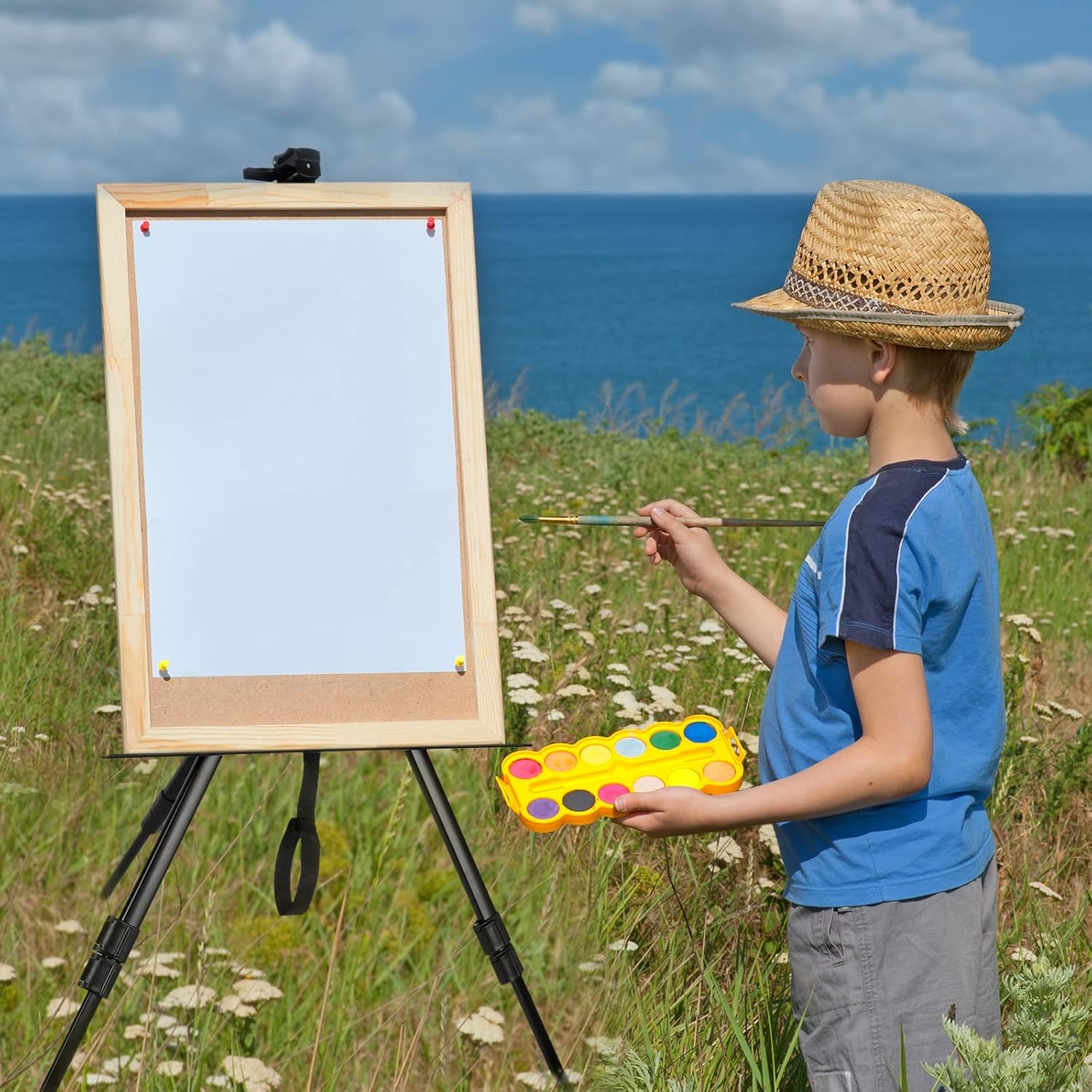 Qunclay 10 Pack Adjustable Height Easel Stand