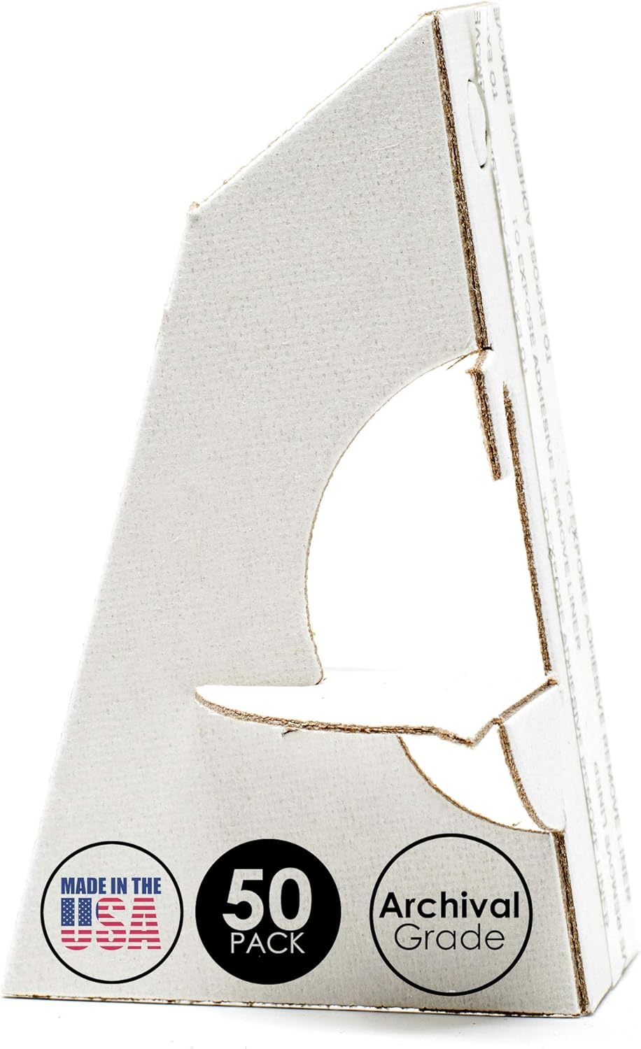Golden State Art 3 Inch Self Stick Easel Back Pack of 50