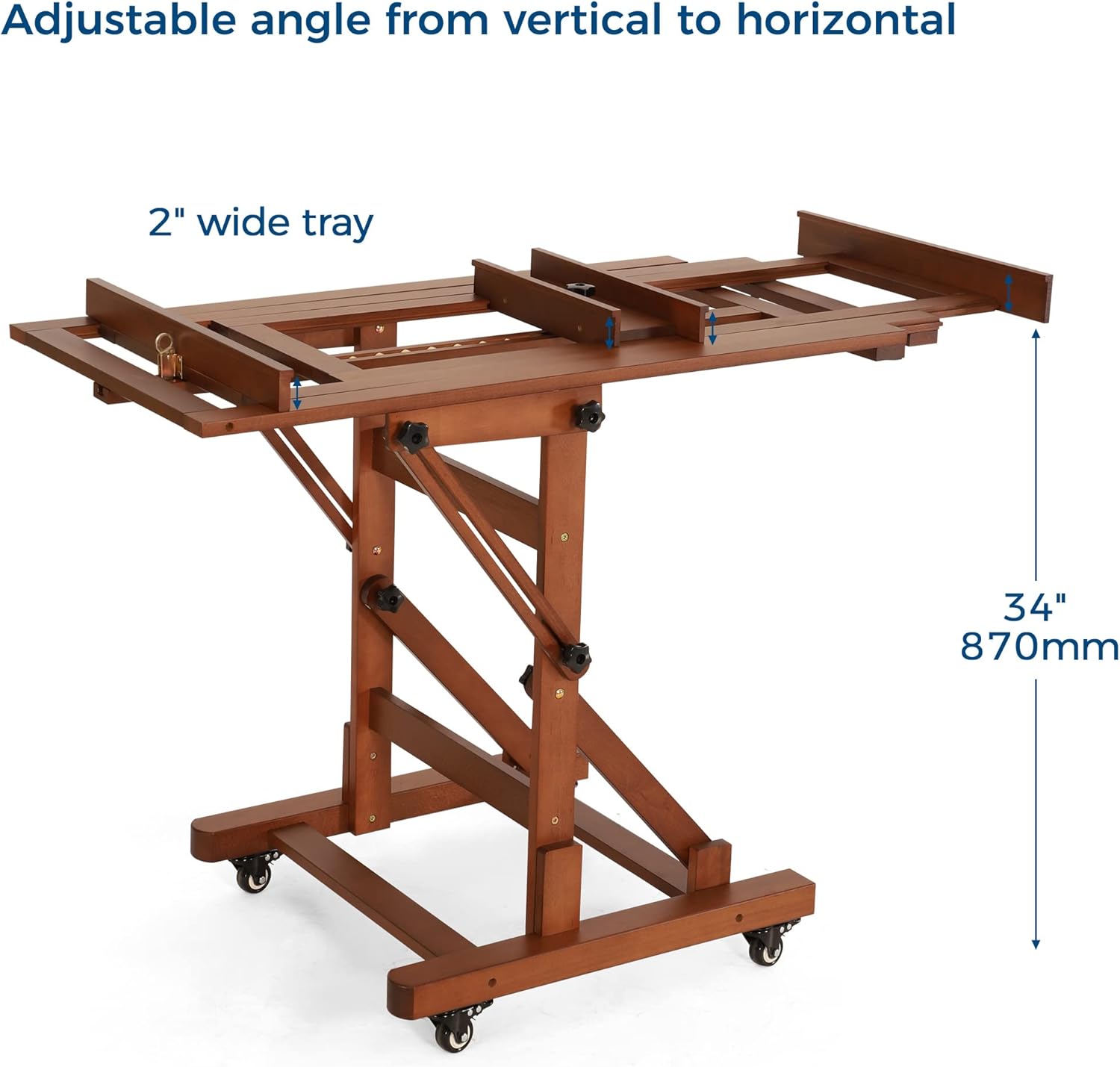 VISWIN Extra Large Heavy Duty H Frame Easel for Painting and Art