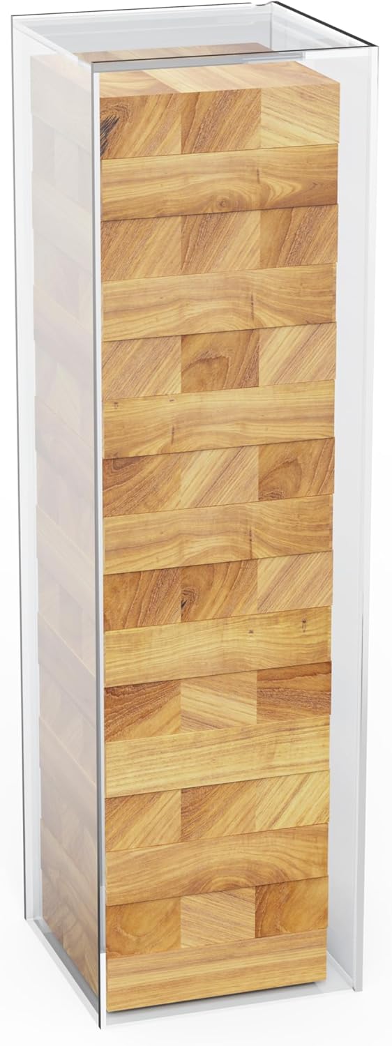 LIFETOO 100 Guest Wooden Block Wedding Game