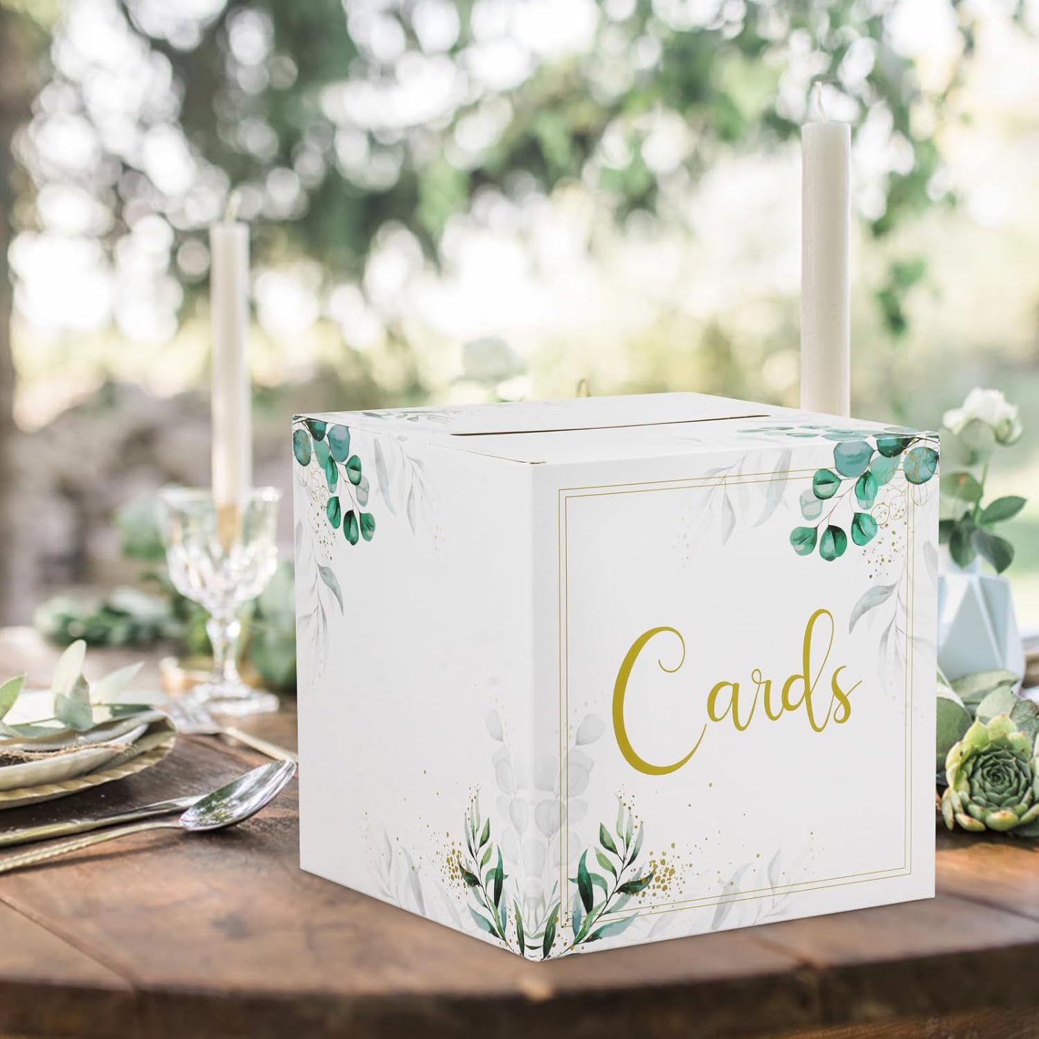 Wedding Card Box for Reception and Party Favors
