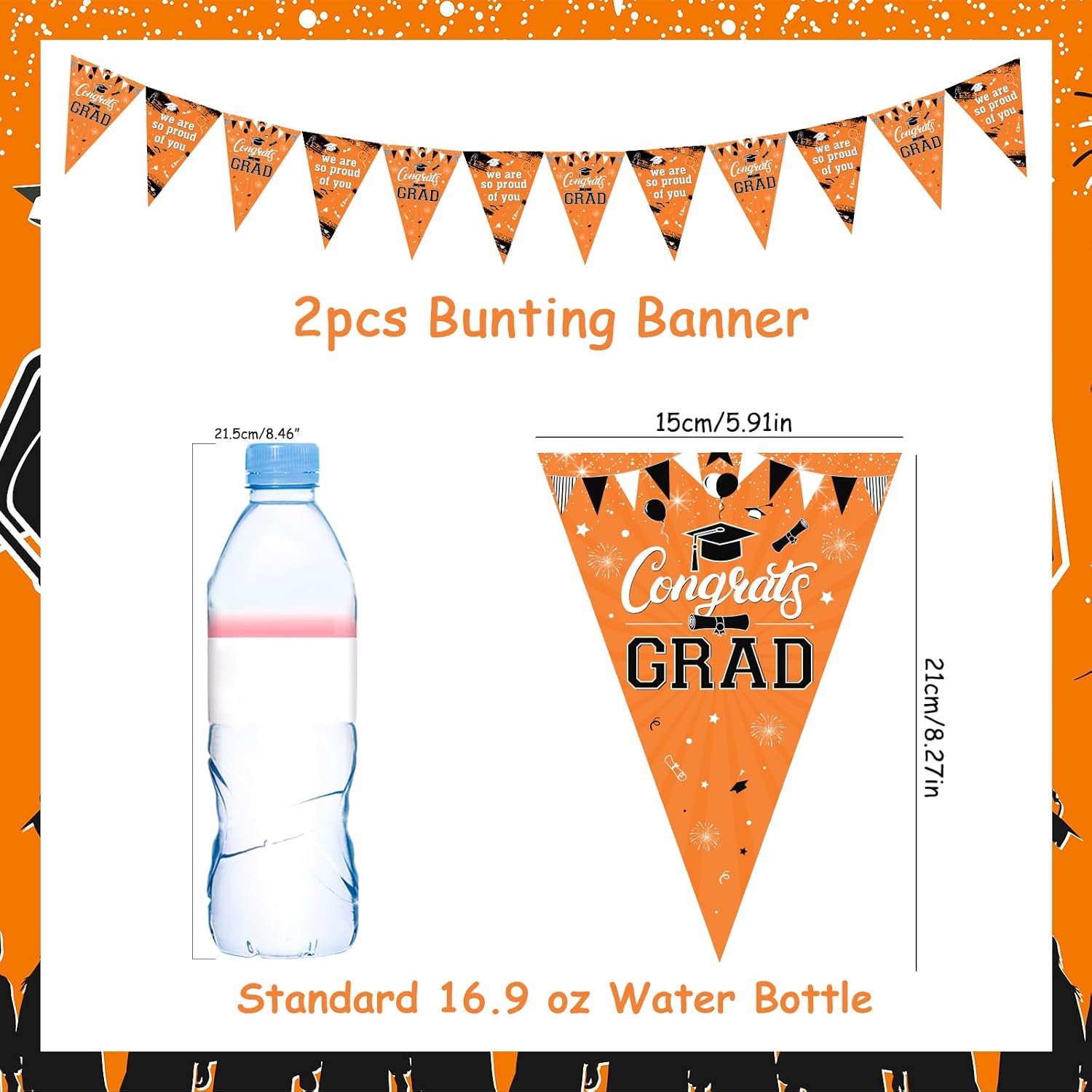 We Are So Proud of You Graduation Banner Set 2025