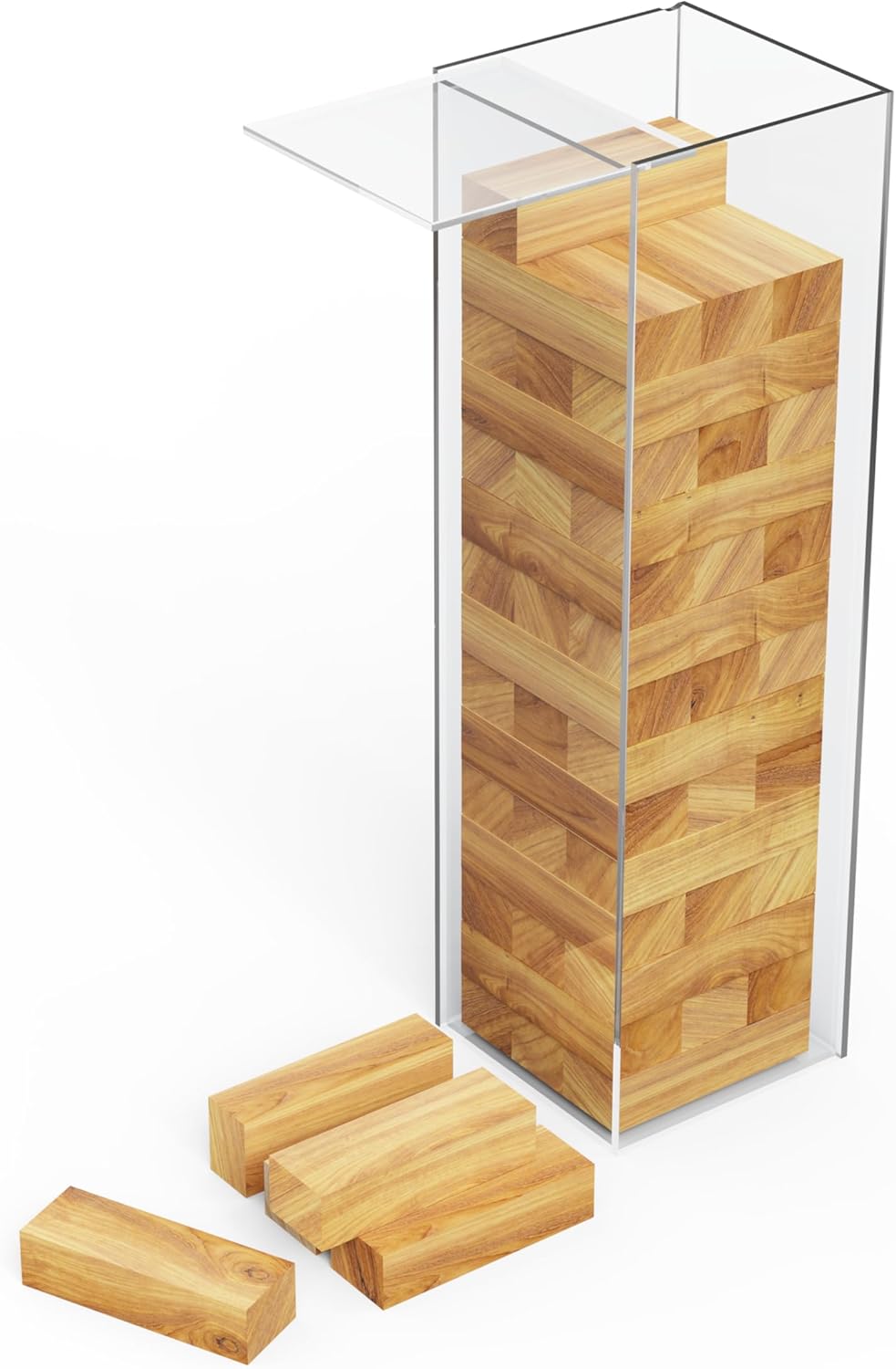 LIFETOO 100 Guest Wooden Block Wedding Game