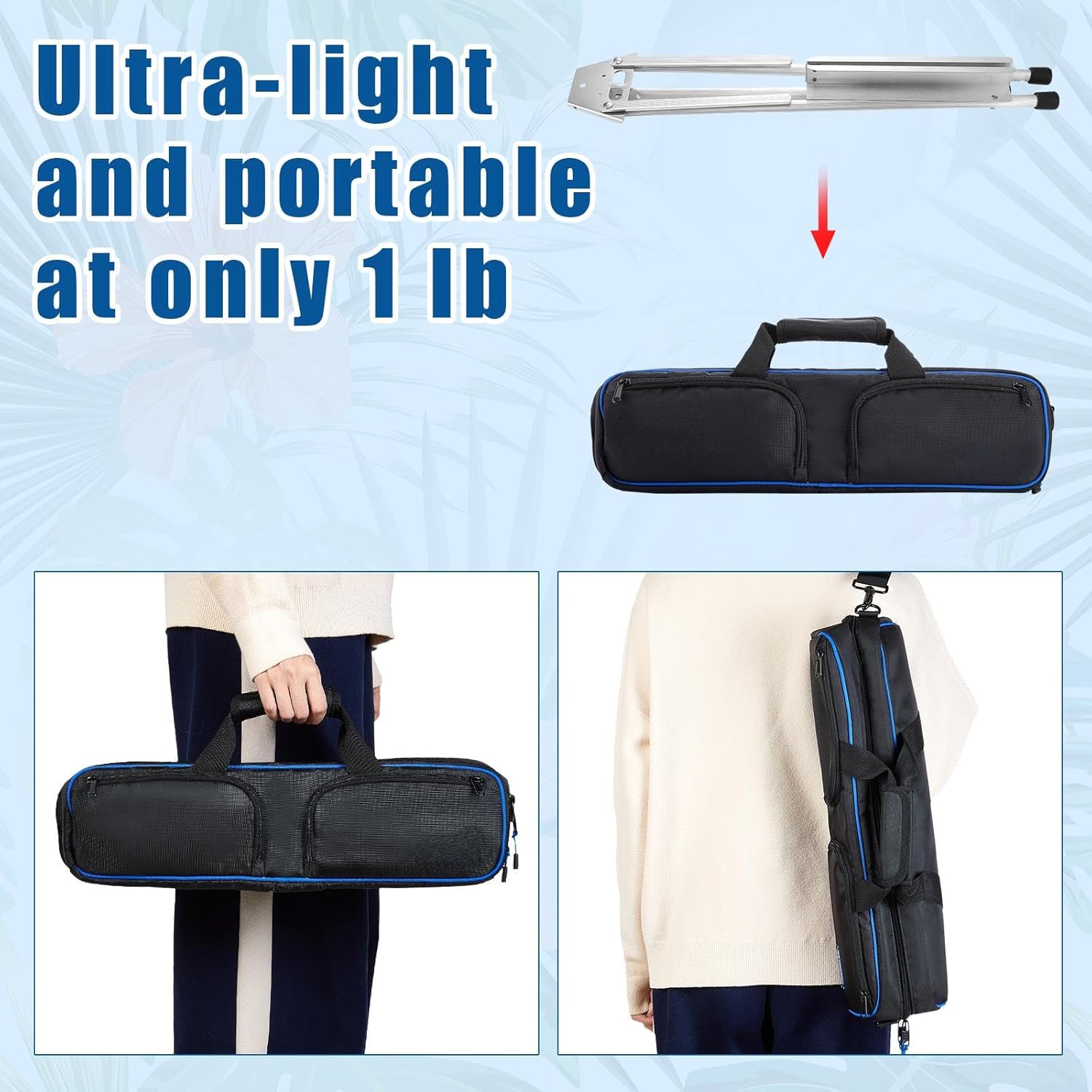 Xinnun 24 Pack Adjustable Aluminum Easels Stand 1