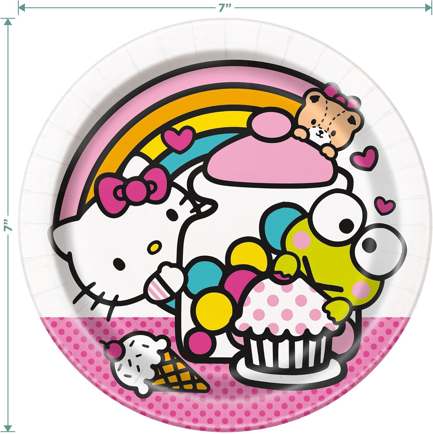 HOME HOOPLA Hello Kitty Party Dessert Set