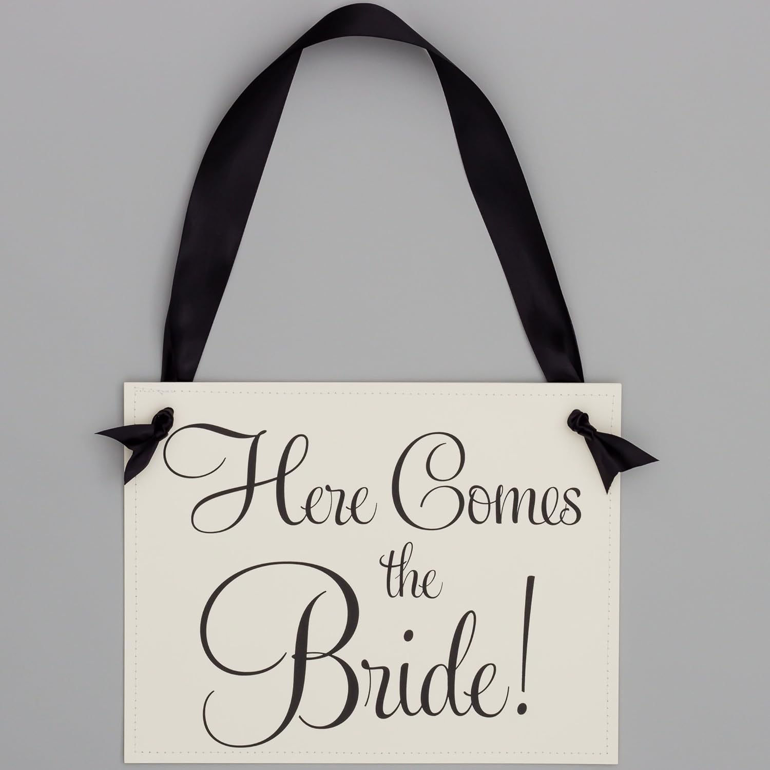 Ritzy Rose Ring Bearer Wedding Sign with Flower Girl Banner 1