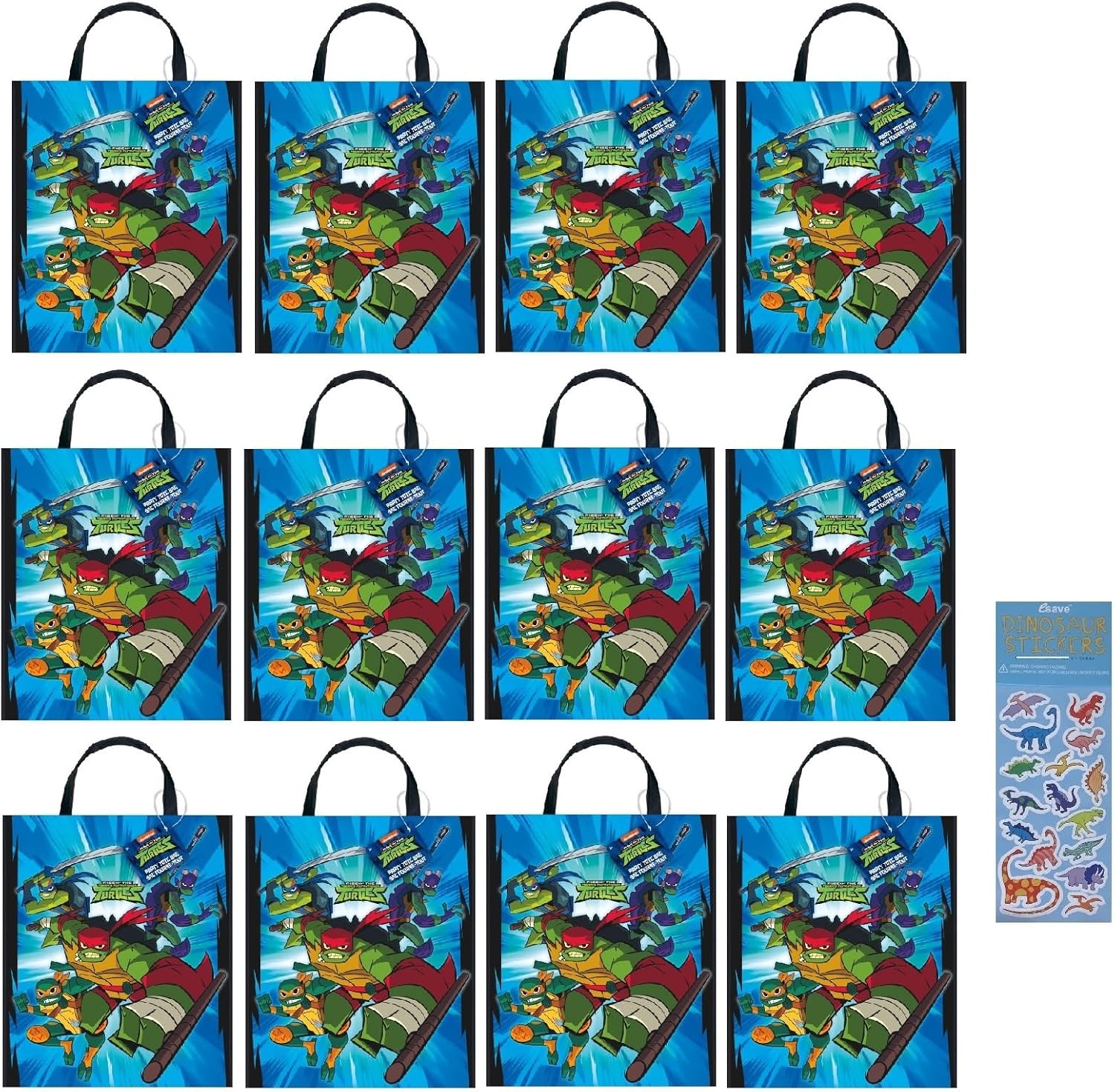 Unique TMNT Teenage Mutant Ninja Turtles Party Favor Bundle