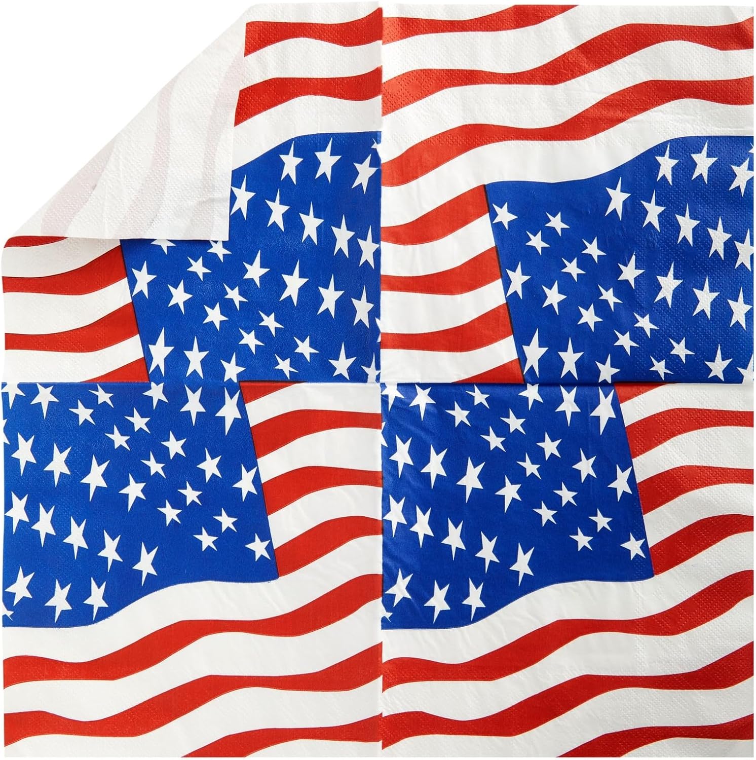 Juvale 144 Piece Patriotic Party Set for 24