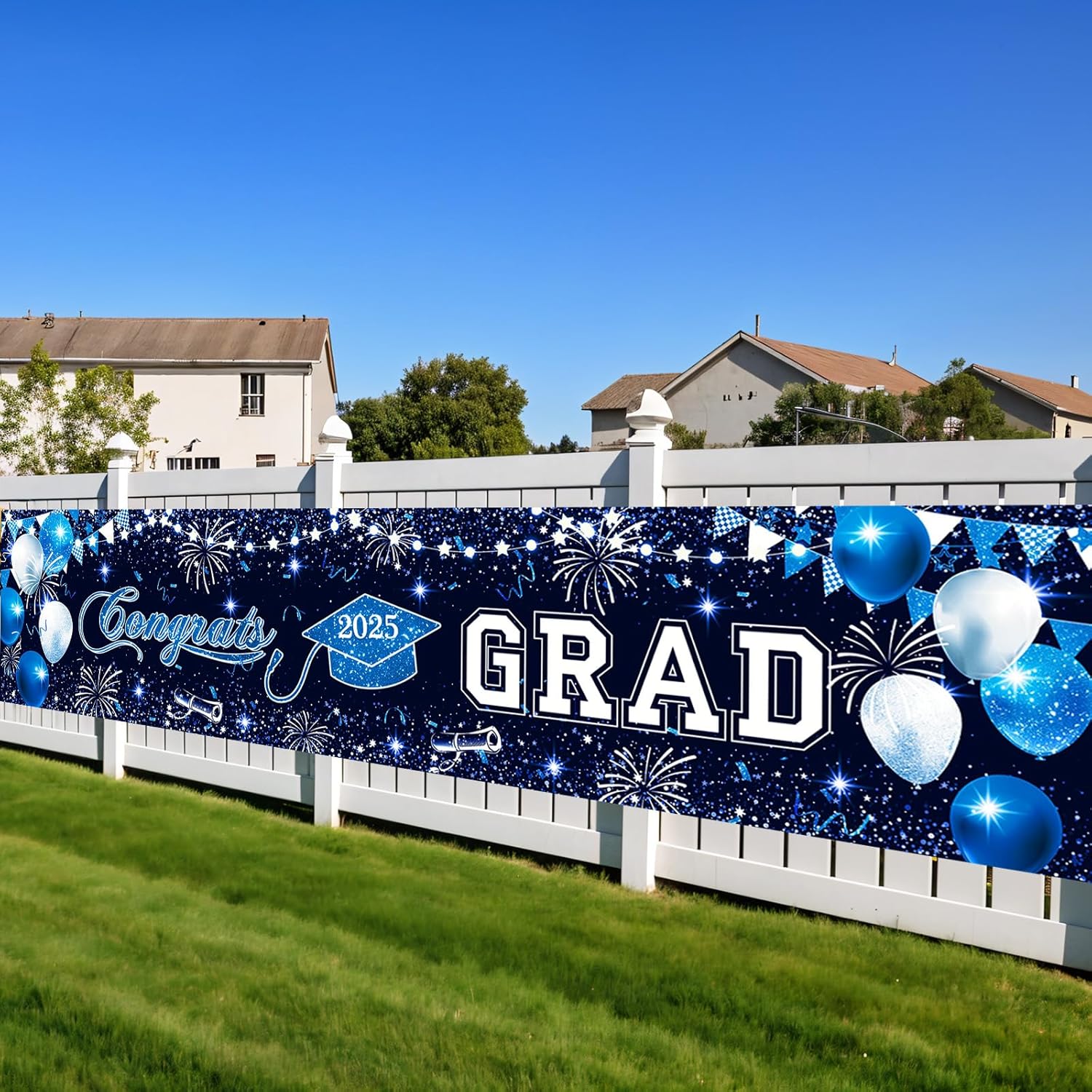 Jobkoo 2025 Graduation Banner for Grad Party Decorations