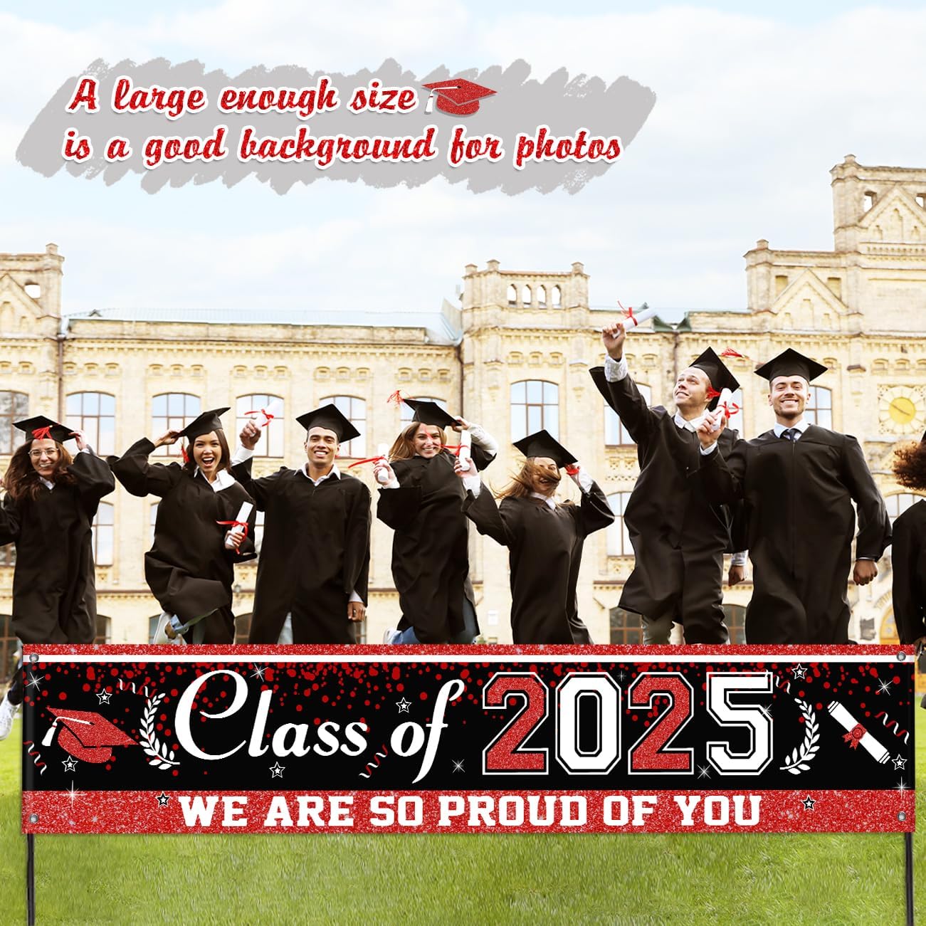Class Of 2025 Graduation Banner 118x24 Inch