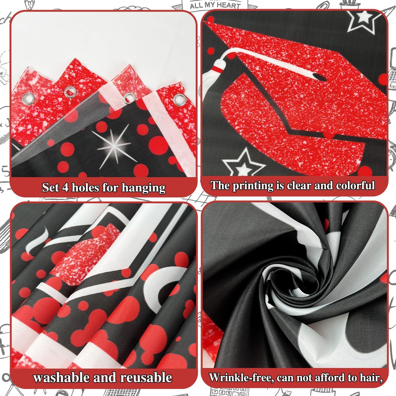 Class Of 2025 Graduation Banner 118x24 Inch