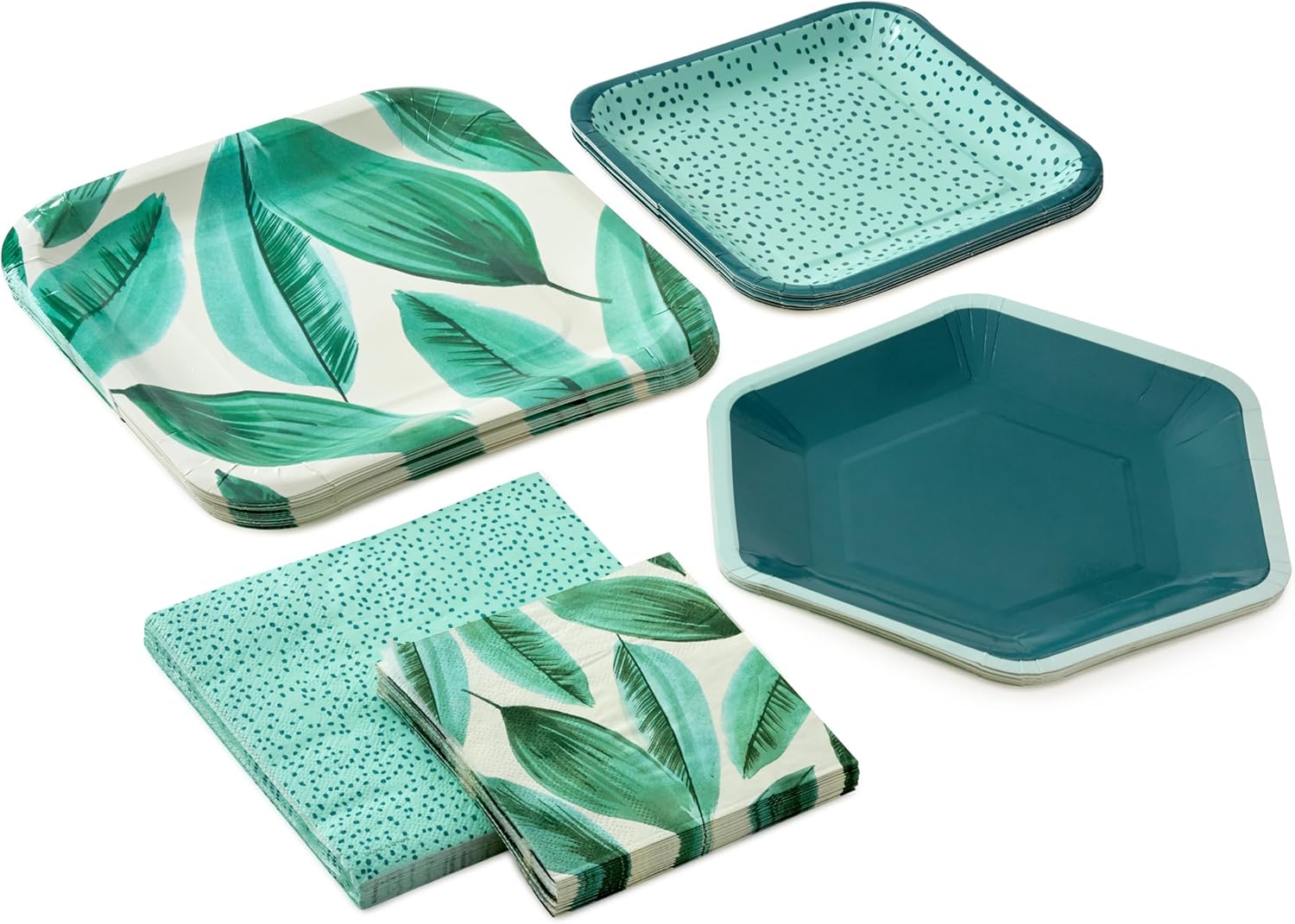 Hallmark Palm Leaves Party Pack for 16 Guests