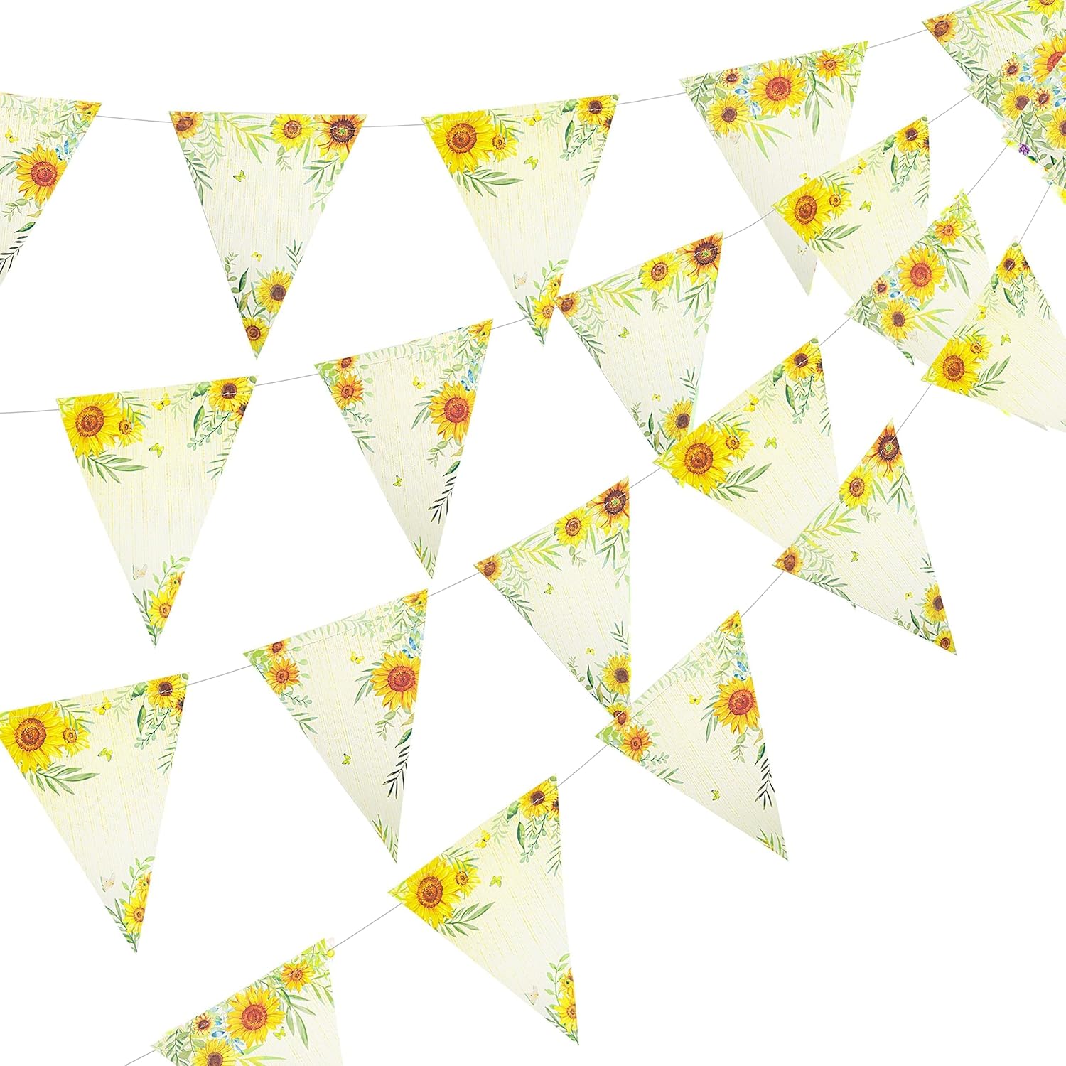 Cheerland Sunflower Garland Banner Set